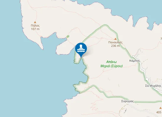 Map of Μέγας Λάκος