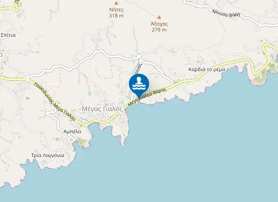 Map of Λαγκονάκι