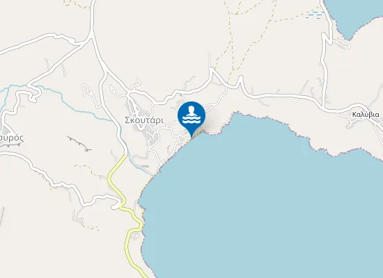 Map of Kalamakia beach