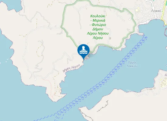 Map of Κόκκινη παραλία