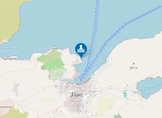 Map of Nos Beach