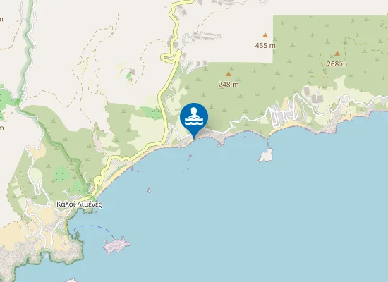 Map of Καραβόβρυση