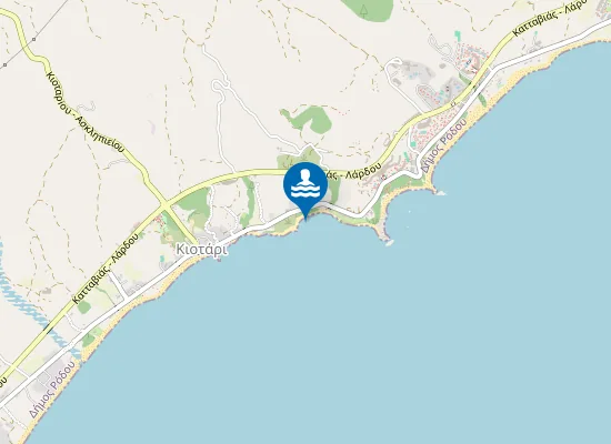 Map of Παραλία Μεμή Βρυσιά