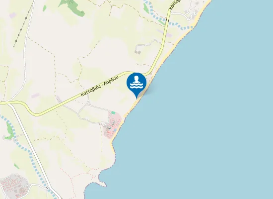 Map of Παραλία Καλοβρυάκι
