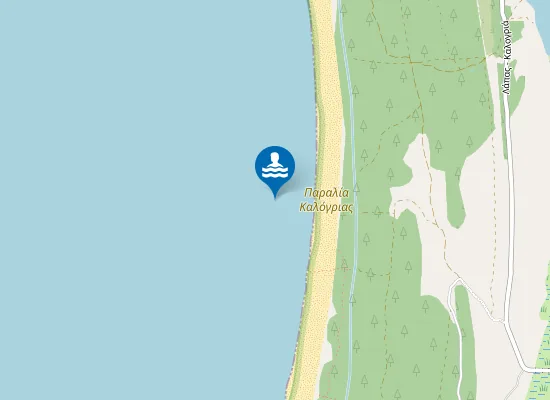 Map of Παραλία Καλόγριας