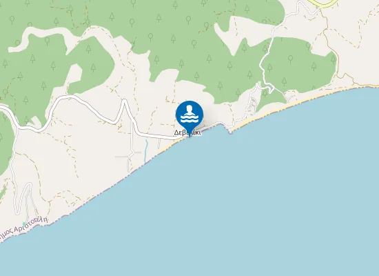 Map of Παραλία Δεβελίκι