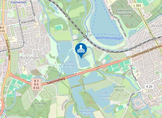 Map of RICKLINGER DREIECKTEICH