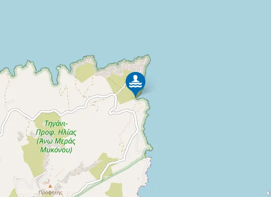 Map of Vathia Lagada Beach