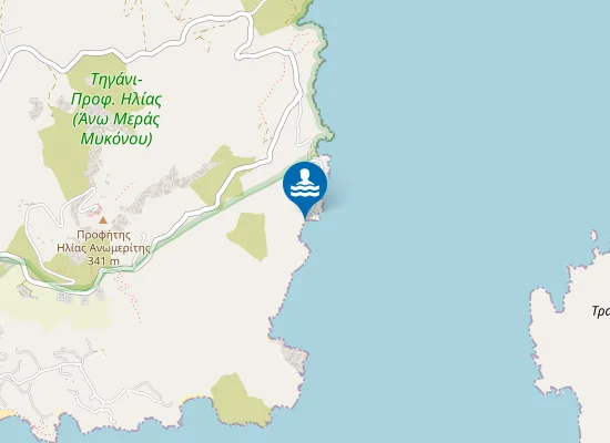 Map of Κάτω Τηγάνι