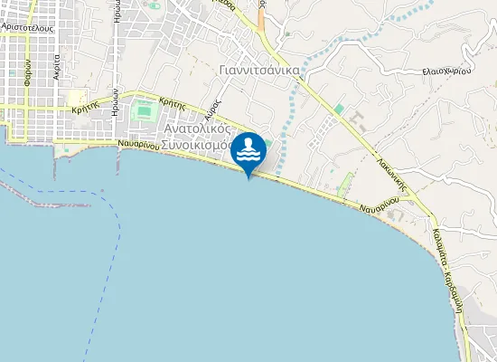 Map of Παραλία Καλαμάτας