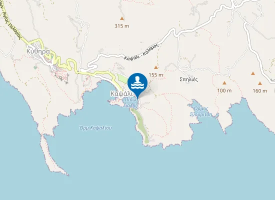 Map of Καψάλι Πίσω Γιαλός