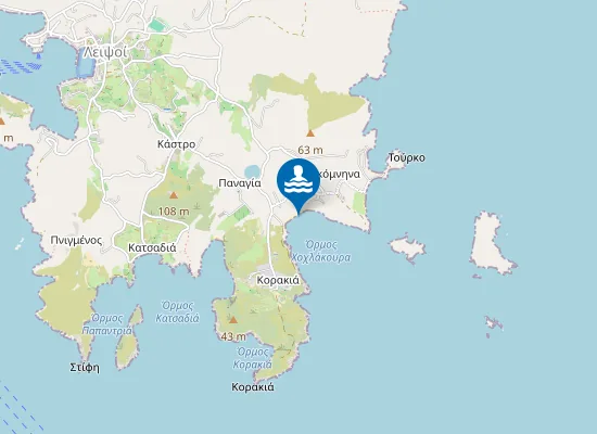 Map of Χοχλάκουρα
