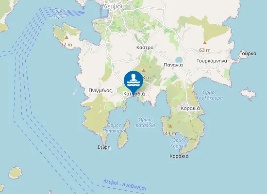 Map of Κατσαδιά
