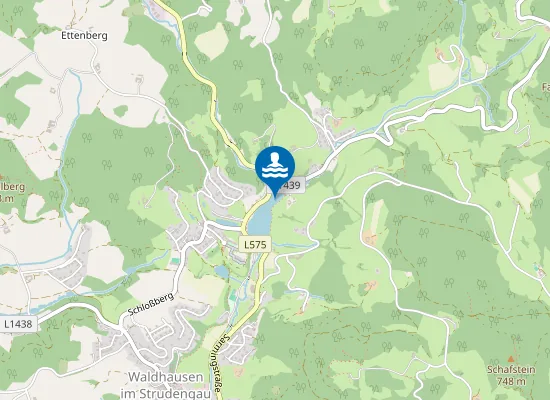 Map of WALDHAUSEN BADESEE