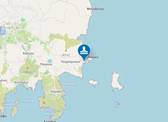 Map of Τουρκόμνημα