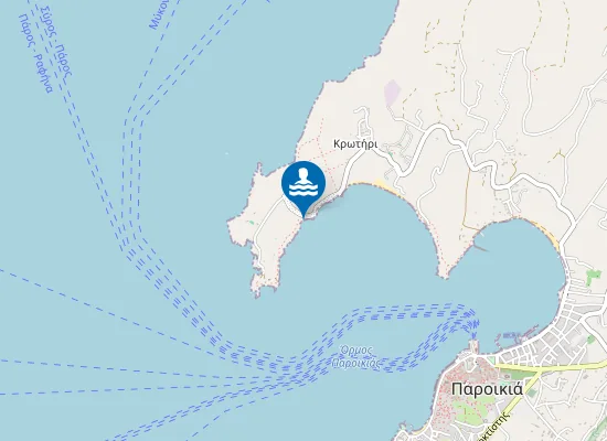 Map of unorganized beach