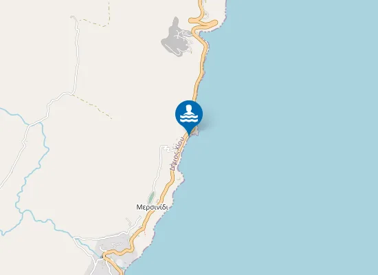 Map of Παραλία Μυρσινίδι