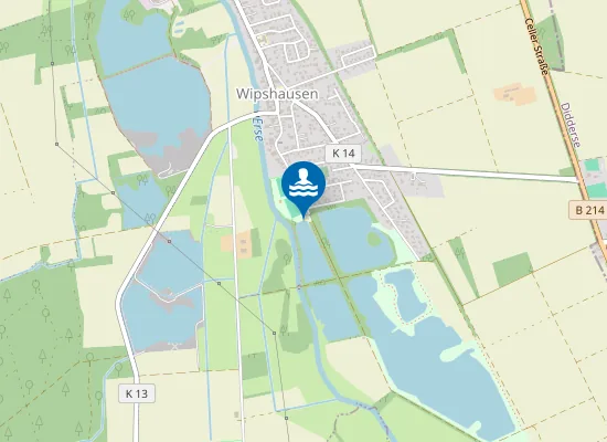 Map of KIESSEE EDEMISSEN WIPSHAUSEN