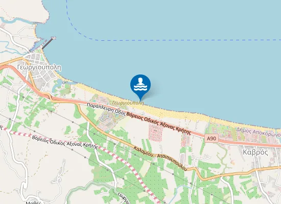 Map of Γεωργιούπολη
