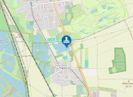 Map of KIESSEE HEISEDE