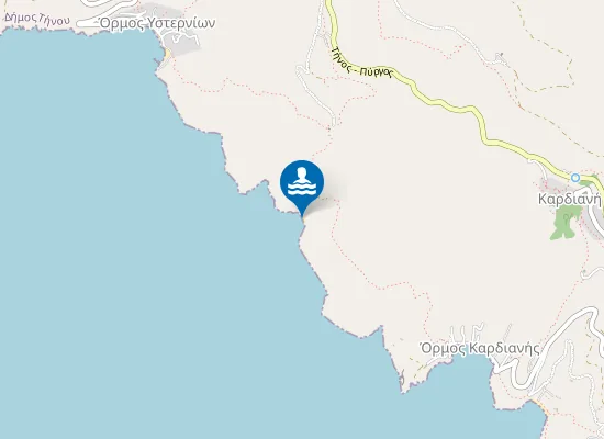 Map of Κουσίνια