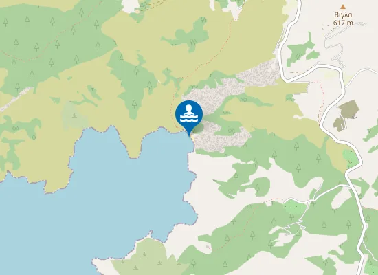 Map of Παραλία Λάπαθος