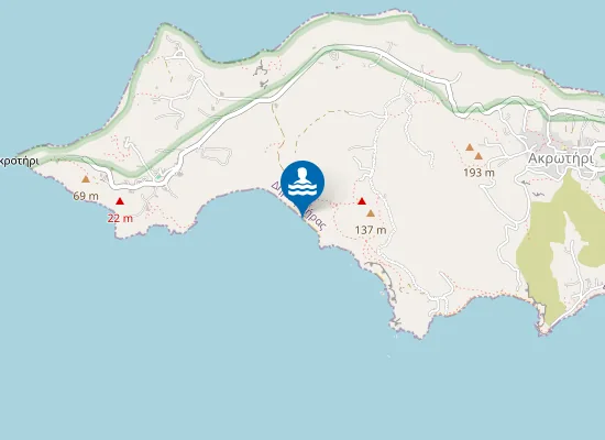 Map of White Beach