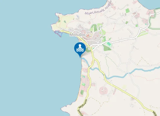 Map of Μόλυβος