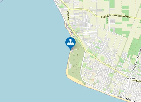 Map of Beach Bar