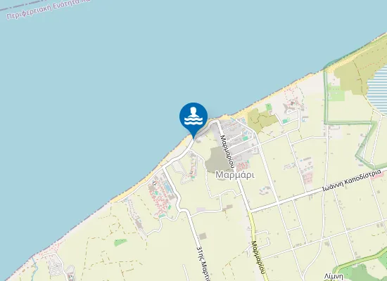 Map of Marmari Beach