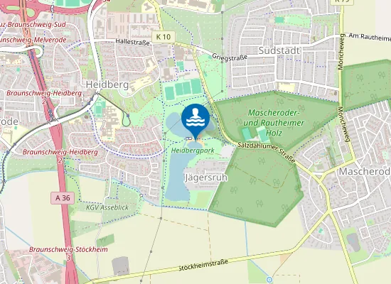Map of HEIDBERGSEE SUED