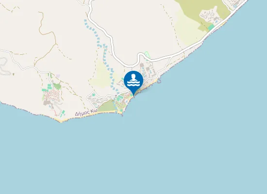 Map of Lakitira Beach