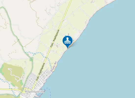 Map of Malibu Beach