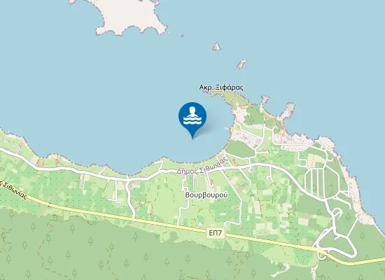 Map of Βουρβουρού