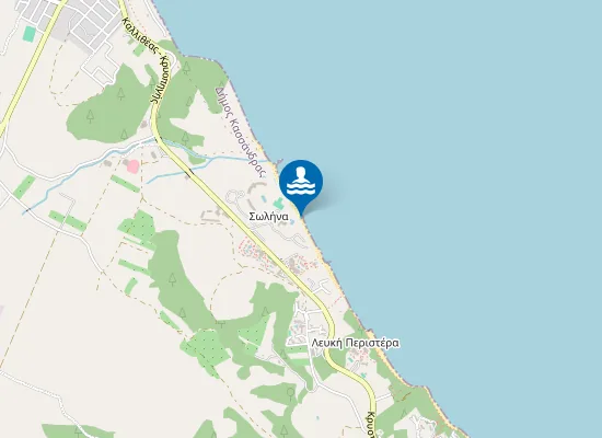Map of Hotel beach resort