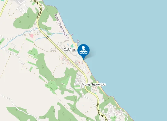 Map of Hotel beach resort