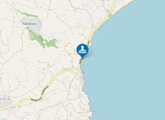 Map of Vasilitsi Beach