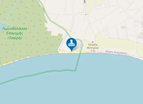 Map of BABA Beach Bar