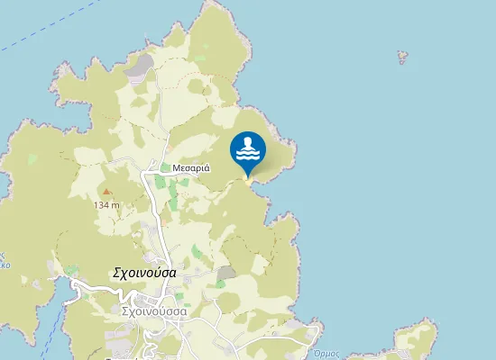 Map of Ψιλή Άμμος