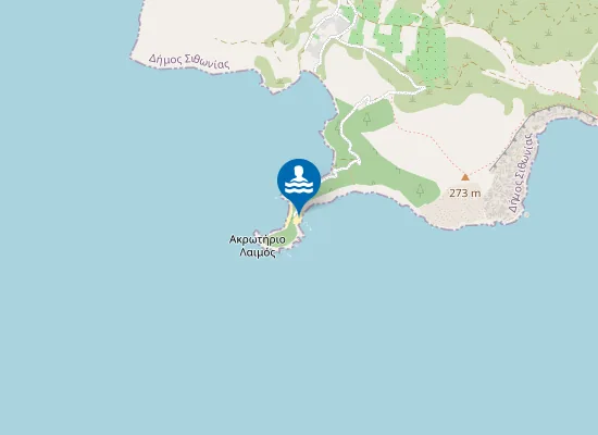 Map of Lemos Beach