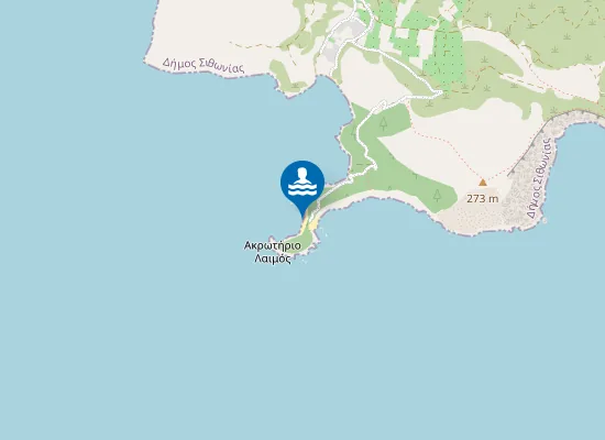 Map of Lemos Beach