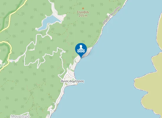 Map of Μουρτίτσα