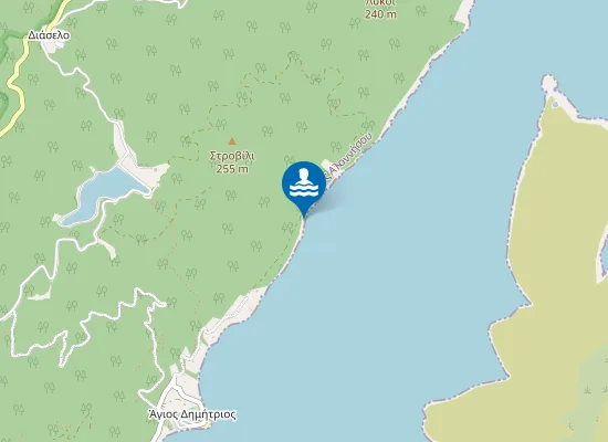 Map of Στη Μεγάλη Άμμο