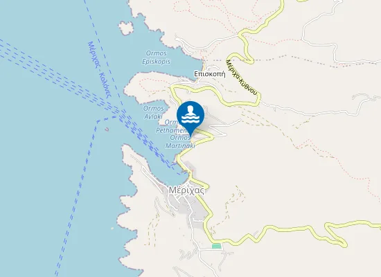 Map of Μαρτινάκια