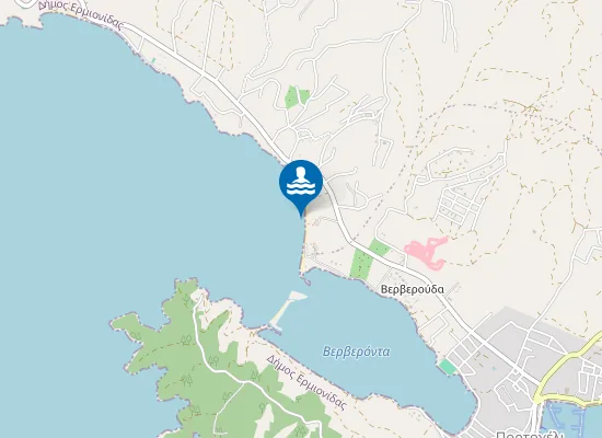 Map of Βερβερόντα