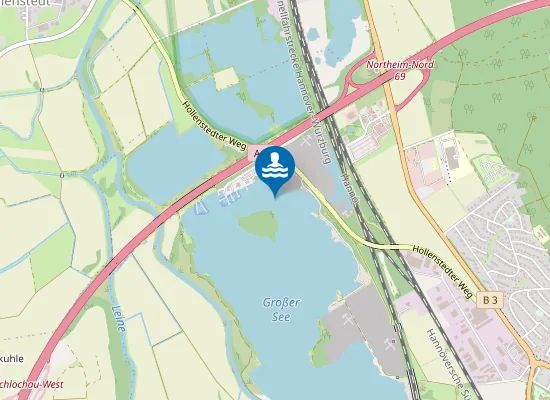 Map of KIESSEE STADT NORTHEIM