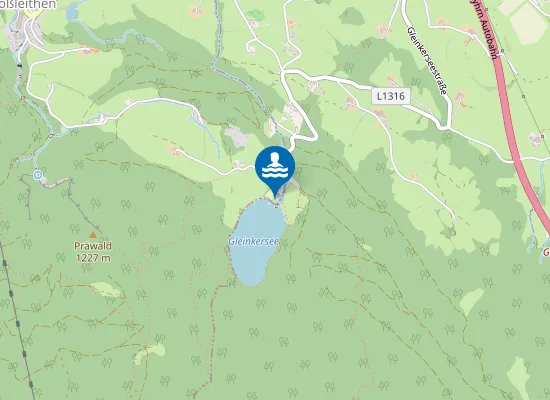 Map of GLEINKERSEE, SPITAL A. P.