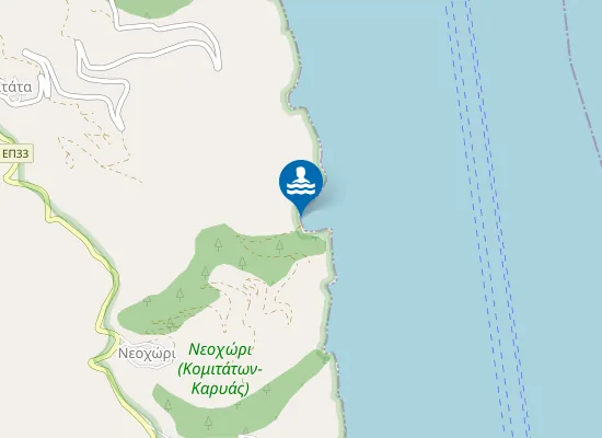 Map of Giagana beach