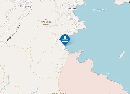 Map of Λιανή Άμμος