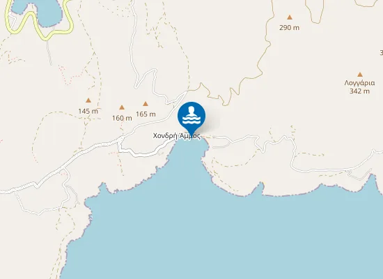 Map of Χονδρή Άμμος